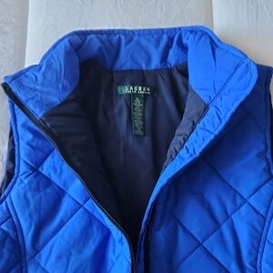 Polo Ralph Lauren Royal Blue Quilted Vest